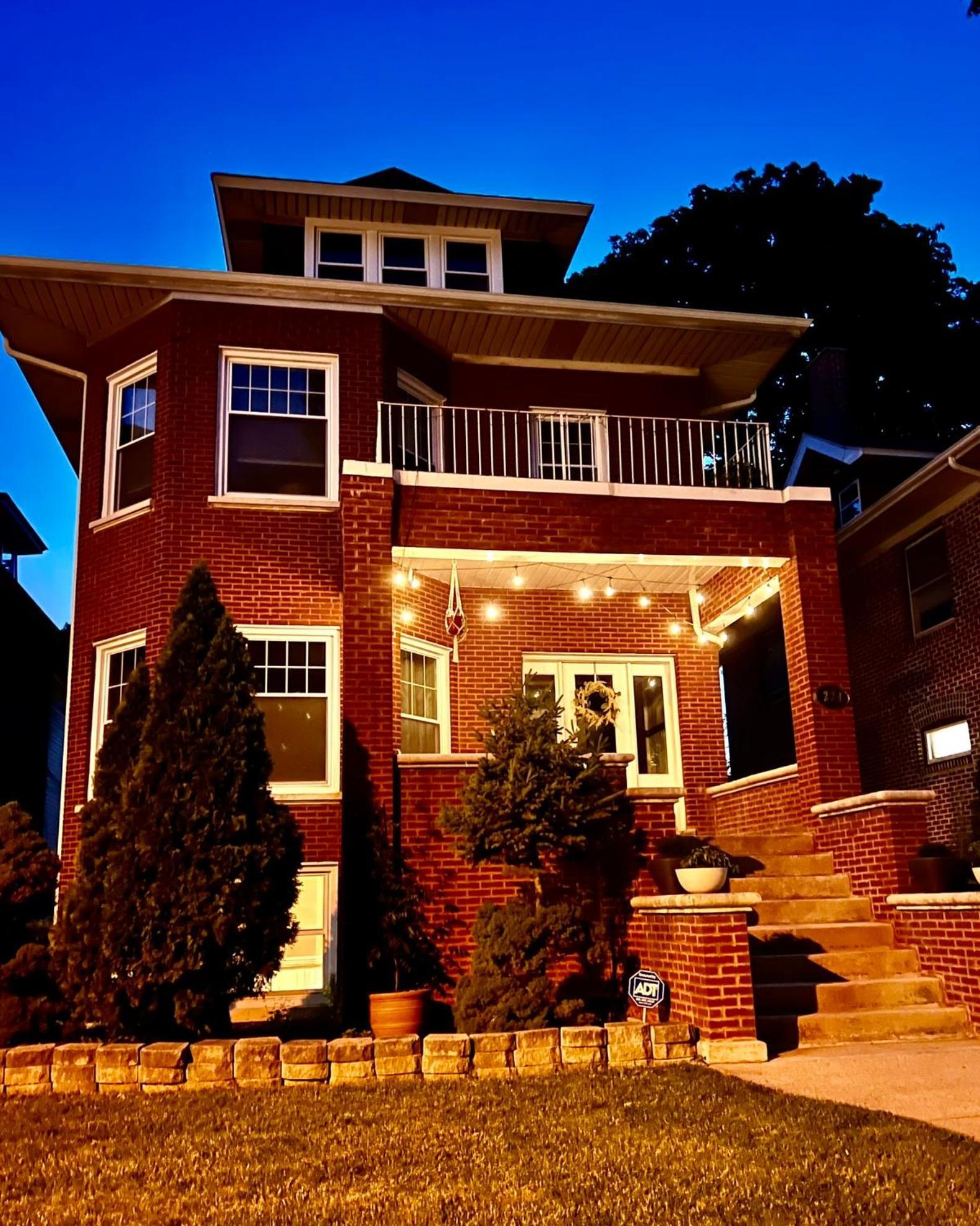 Lovely Vintage Oak Park 3Bd 1Ba Perfectly Located Near Public Transit & Chicago Bagian luar foto